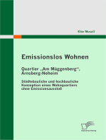 Emissionslos Wohnen - Quartier „Am Müggenberg“, Arnsberg-Neheim: Städtebauliche und hochbauliche Konzeption eines Wohnquartiers ohne Emissionsausstoß