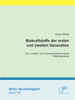 Biokraftstoffe der ersten und zweiten Generation: Eine umwelt- und innovationsökonomische Potentialanalyse