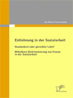 Entlohnung in der Sozialarbeit