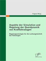 Aspekte der Simulation und Regelung der Querdynamik von Kraftfahrzeugen: Regelungsstrategie für die Lenkungstechnik bei Fahrzeugen