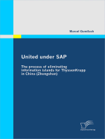 United under SAP: The process of eliminating information islands for ThyssenKrupp in China (Zhongshan)