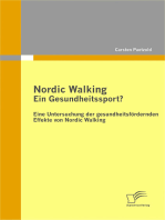 Nordic Walking – Ein Gesundheitssport?