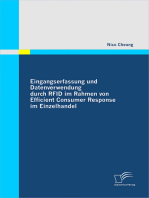 Eingangserfassung und Datenverwendung durch RFID im Rahmen von Efficient Consumer Response im Einzelhandel