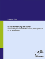 Diskriminierung im Alter: Welche Möglichkeiten bietet Diversity Management in der Arbeitswelt?