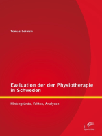 Evaluation der Physiotherapie in Schweden