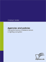 Agencies and policies: The performance of bilateral donors in fighting corruption