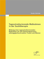 Tagesstrukturierende Maßnahmen in der Suchttherapie