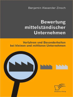 Bewertung mittelständischer Unternehmen: Verfahren und Besonderheiten bei kleinen und mittleren Unternehmen