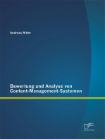 Bewertung und Analyse von Content-Management-Systemen