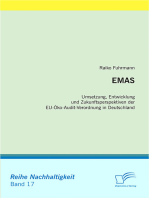 EMAS: Umsetzung, Entwicklung und Zukunftsperspektiven der EU-Öko-Audit-Verordnung in Deutschland