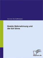 Direkte Wahrnehmung und die fünf Sinne