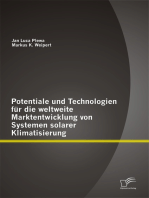 Potentiale und Technologien für die weltweite Marktentwicklung von Systemen solarer Klimatisierung