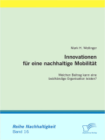 Innovationen für eine nachhaltige Mobilität
