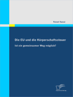 Die EU und die Körperschaftssteuer: Ist ein gemeinsamer Weg möglich?