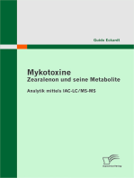Mykotoxine: Zearalenon und seine Metabolite - Analytik mittels IAC-LC/MS-MS