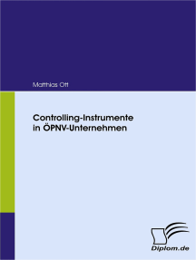 Controlling-Instrumente in ÖPNV-Unternehmen