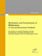 Motivation and Punishment of Referees in non-professional Football