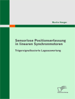 Sensorlose Positionserfassung in linearen Synchronmotoren: Trägersignalbasierte Lageauswertung