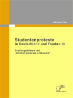 Studentenproteste in Deutschland und Frankreich: Studiengebühren und „Contrat première embauche“