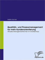 Qualitäts- und Prozessmanagement für mehr Kundenorientierung