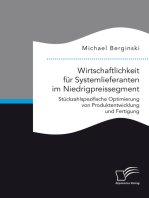 Wirtschaftlichkeit für Systemlieferanten im Niedrigpreissegment