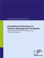 Konzeptionsentwicklung im Treasury-Management für Banken: Unter besonderer Berücksichtigung der Zinsbuchsteuerung
