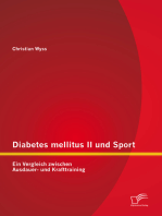 Diabetes mellitus II und Sport