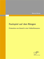 Foulspiel auf den Rängen