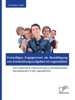 Freiwilliges Engagement als Bewältigung von Entwicklungsaufgaben im Jugendalter: Eine explorative Untersuchung zu konzeptionellen Konsequenzen in der Jugendarbeit