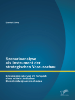 Szenarioanalyse als Instrument der strategischen Vorausschau