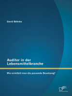 Auditor in der Lebensmittelbranche: Wie ermittelt man die passende Besetzung?