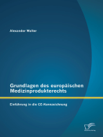 Grundlagen des europäischen Medizinprodukterechts