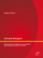 Climate Refugees: Klimawandel und Migration am Beispiel des Inselstaats Tuvalu im Pazifik