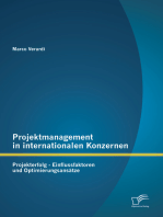 Projektmanagement in internationalen Konzernen