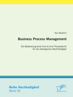 Business Process Management: Die Bedeutung einer End-to-End Prozesssicht für die ökologische Nachhaltigkeit