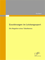 Essstörungen im Leistungssport: Die Negation eines Tabuthemas