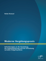 Moderne Vergütungspraxis