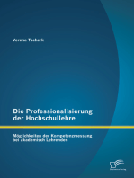 Die Professionalisierung der Hochschullehre