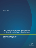 ITIL konformes Incident Management im Bereich der Software-Entwicklung