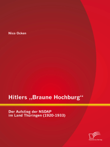 Hitlers „Braune Hochburg“: Der Aufstieg der NSDAP im Land Thüringen (1920-1933)