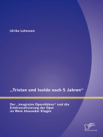 „Tristan und Isolde nach 5 Jahren“: Der „imaginäre Opernführer“ und die Entdramatisierung der Oper im Werk Alexander Kluges