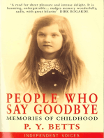 People Who Say Goodbye