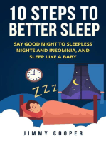 10 Steps to Better Sleep