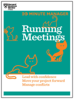 Running Meetings (HBR 20-Minute Manager Series)