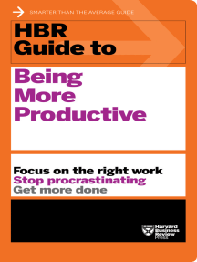Hbr guide to being more productive