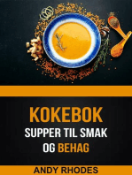 Supper til smak og behag (Kokebok)