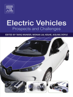 Electric Vehicles: Prospects and Challenges