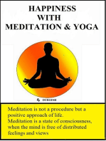 Happiness with Meditation & Yoga
