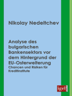 Analyse des bulgarischen Bankensektors vor dem Hintergrund der EU-Osterweiterung: Chancen und Risiken für Kreditinstitute