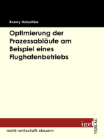 Optimierung der Prozessabläufe am Beispiel eines Flughafenbetriebs